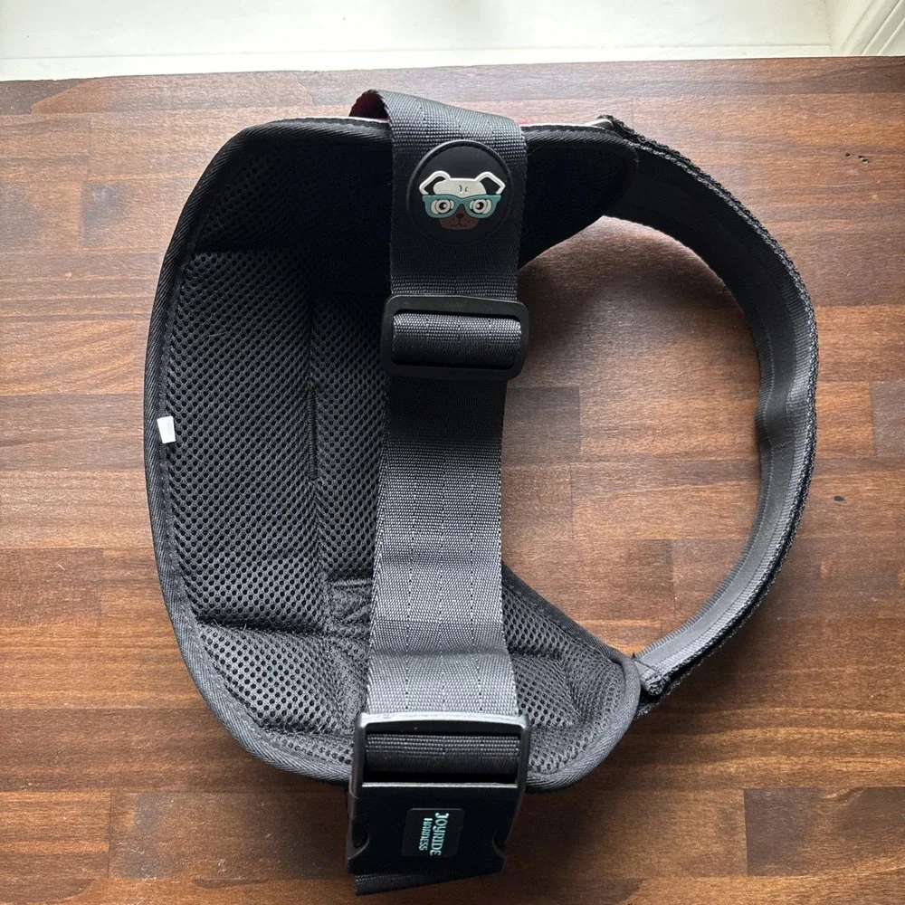 Joyride Harness 2.0 Dog No Pull 3-Clips Dog Pink Size XL Side Rings NEW